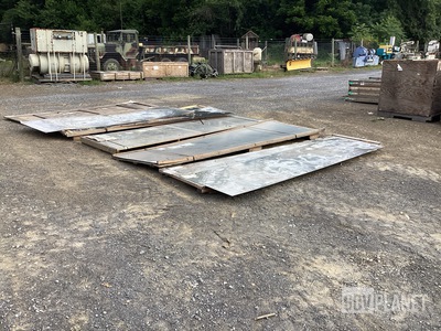 (6) Assorted Sheets of Sheet Metal