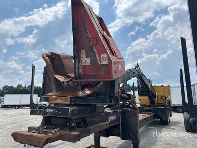 2015 Cat 559C Trailer Mounted Heel Boom Log Loader