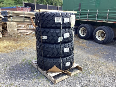 (4) Michelin 365/80R20 Tires w/Wheels