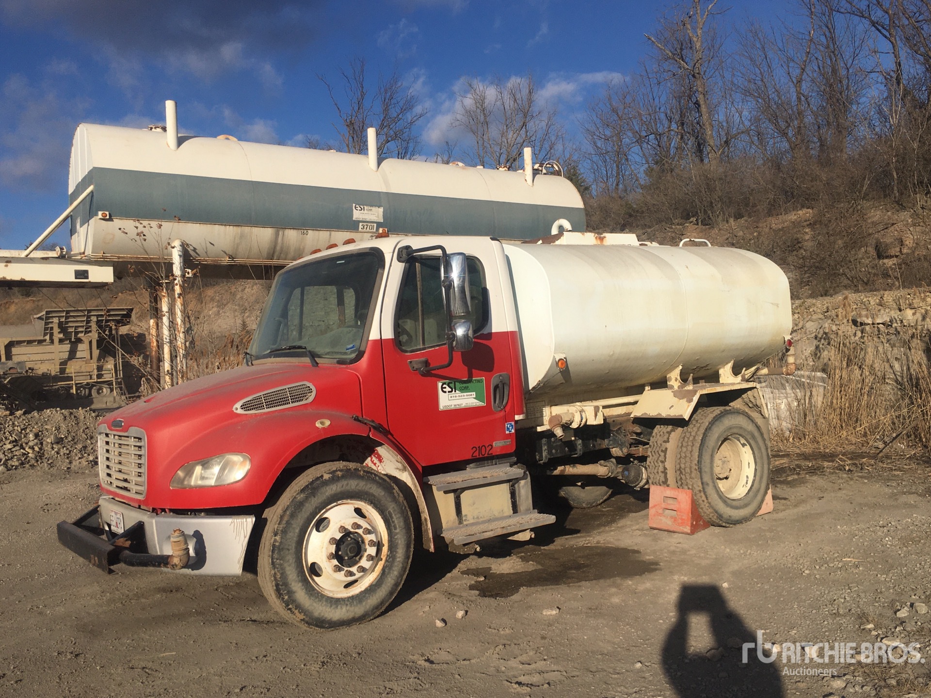 2006 Freightliner M2 2000 gal 4x2 Ciężarówka na wodę
