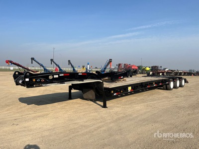 2016 BDS Tri/A Single Drop Lowboy Trailer