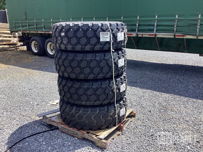 (4) Michelin 365/80R20 Tires w/Wheels
