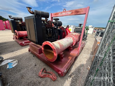 2015 Global 18GHTDP-16-S-OP-TY Skid-Mounted Water Pump (Inoperable)