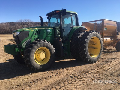 2016 John Deere 6155M Tracteur agricole 4 roues motrices