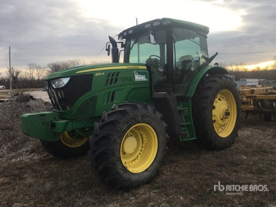 2012 John Deere 6150R Tracteur agricole 4 roues motrices