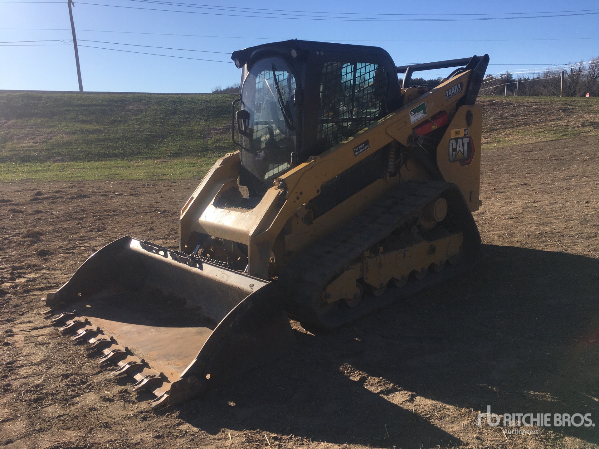 2022 Cat 299D3 Two-Speed High Flow XPS を見 Compact Track Loader