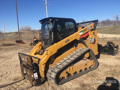2021 Cat 299D3 Two-Speed High Flow XPS Oruga cargadora compacta
