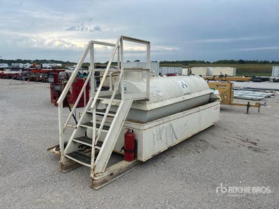 1000 gal Skid Mounted Steel Diesel Fuel Tank