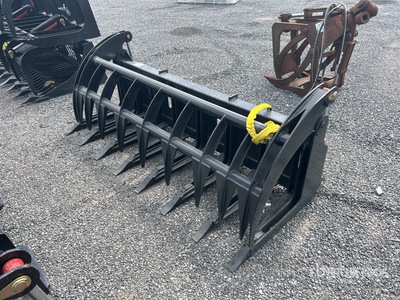 All-Star 84 in Heavy Duty Skid Steer Root Rake (Unused)