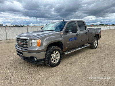 2012 GMC Sierra 2500 SLE 4x4 Crew Cab Pickup
