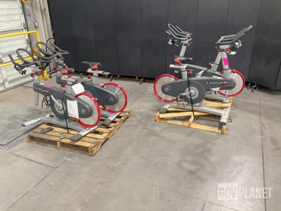(4) Life Fitness LifeCycle GX Indoor Cycles