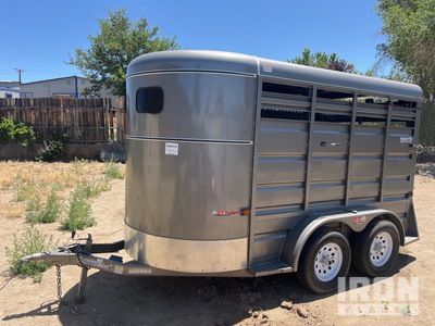 2022 GRUPO 12 ft T/A Livestock Trailer
