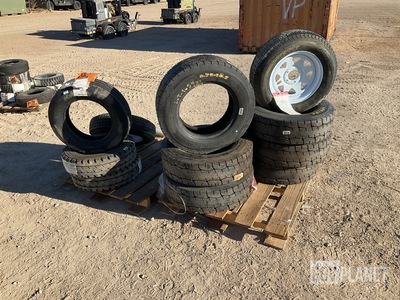(9) Assorted Tires w/Wheels & (2) Tires