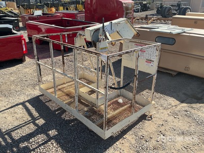 Man basket and (2) inserts - Fits national crane