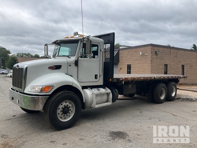 2012 Peterbilt 348 6x4 Flatbed Truck