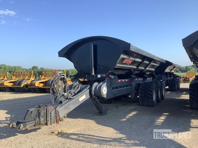 2022 Bauer Built SD36 Tri/A Side Dump Trailer