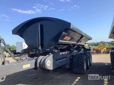 2022 Bauer Built SD36 Tri/A Side Dump Trailer