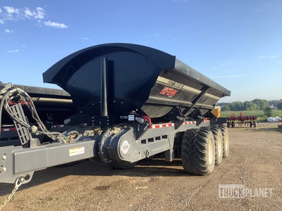 2022 Bauer Built SD36 Tri/A Side Dump Trailer