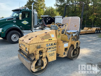 Sakai SW320 Double Drum Roller