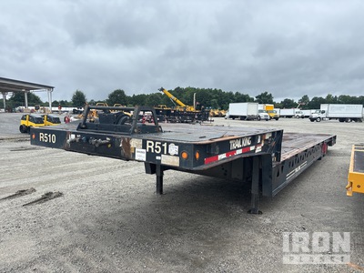 2016 Trail King TK80HT 50000 lb 48 ft T/A Hydraulic Tail Trailer