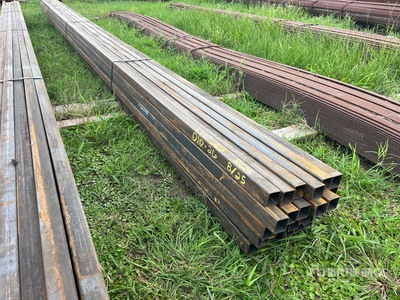Quantity of (30) 1-1/2 in x 20 ft 16 GA Square Tubing