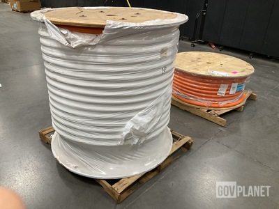 (2) Assorted Rolls of Fiber Optic Corrugated Conduit