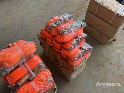Quantity of (30) Boxes of 2025 SKLP SK003 Ratchet Straps (Unused)