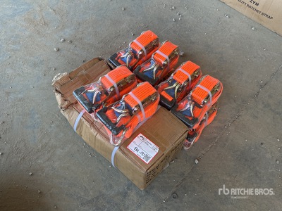 Quantity of (20) 2025 SKLP SK003 Ratchet Straps (Unused)