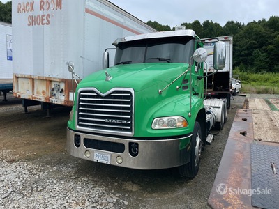 2017 Mack CXU613 6x4 T/A Day Cab Truck Tractor (Inoperable)
