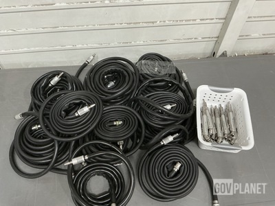(13) Hall Sugairtome Two Pneumatic Surgical Handpiece Drills
