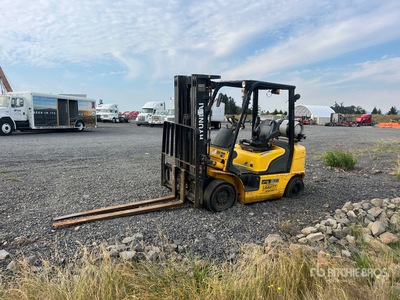 2017 Hyundai 25L-7M 4220 lb Cushion Tire Forklift