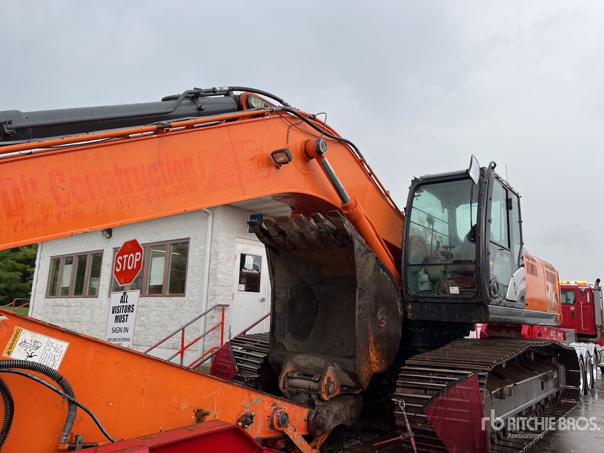 2012 Hitachi ZX350LC--5 Tracked Excavator