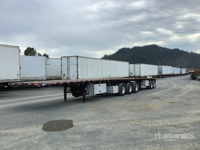 2013 Doepker 32 ft Tri/A B-Train Lead Remolque caja abierta