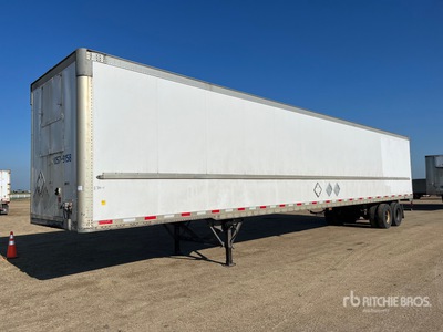 2014 Vanguard 53 ft x 102 in T/A Van Trailer