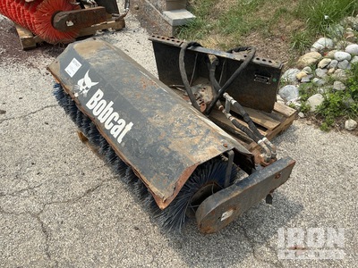 2019 Bobcat Angle Broom 48 in Mini Skid Steer Broom - Fits Bobcat