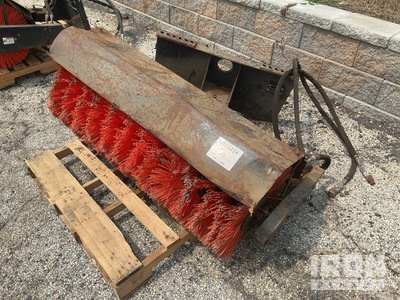 2014 Bobcat Angle Broom 48 in Mini Skid Steer Broom - Fits Bobcat (Inoperable)