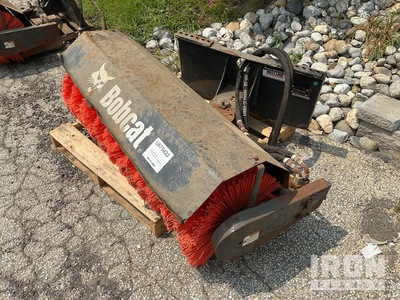 2018 Bobcat Angle Broom 48 in Mini Skid Steer Broom - Fits Bobcat (Inoperable)