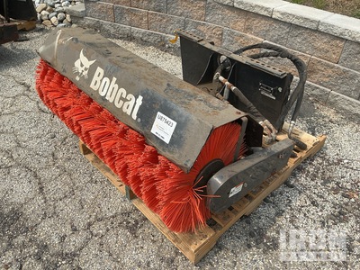 2018 Bobcat Angle Broom 48 in Mini Skid Steer Broom - Fits Bobcat