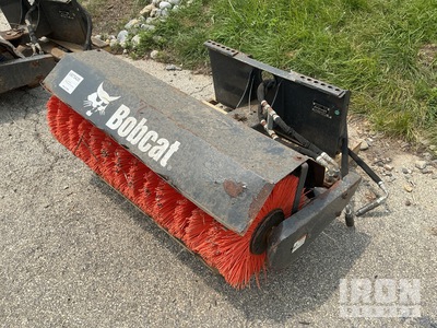 2019 Bobcat Angle Broom 48 in Mini Skid Steer Broom - Fits Bobcat