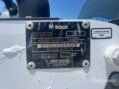 2022 Bobcat T64 High Flow Compact Track Loader
