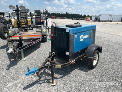 2015 Miller Big Blue 400 400 A Mobile Multi-Process Motor aangedreven lasser