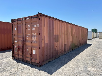 40 ft Standard Roof vent and 1/2 roof tin added Storage Container