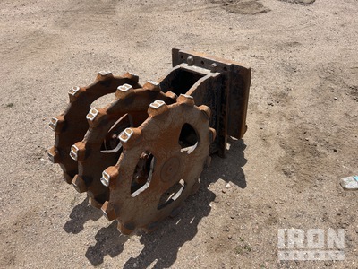 24 in Compaction Wheel - Fits Komatsu PC138