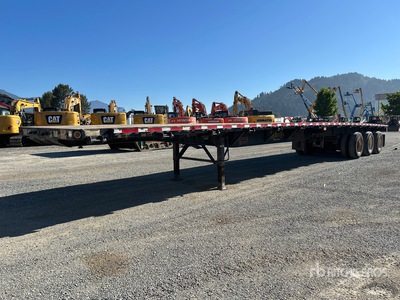2013 Fontaine 53 ft Tri/A Flatbed Trailer