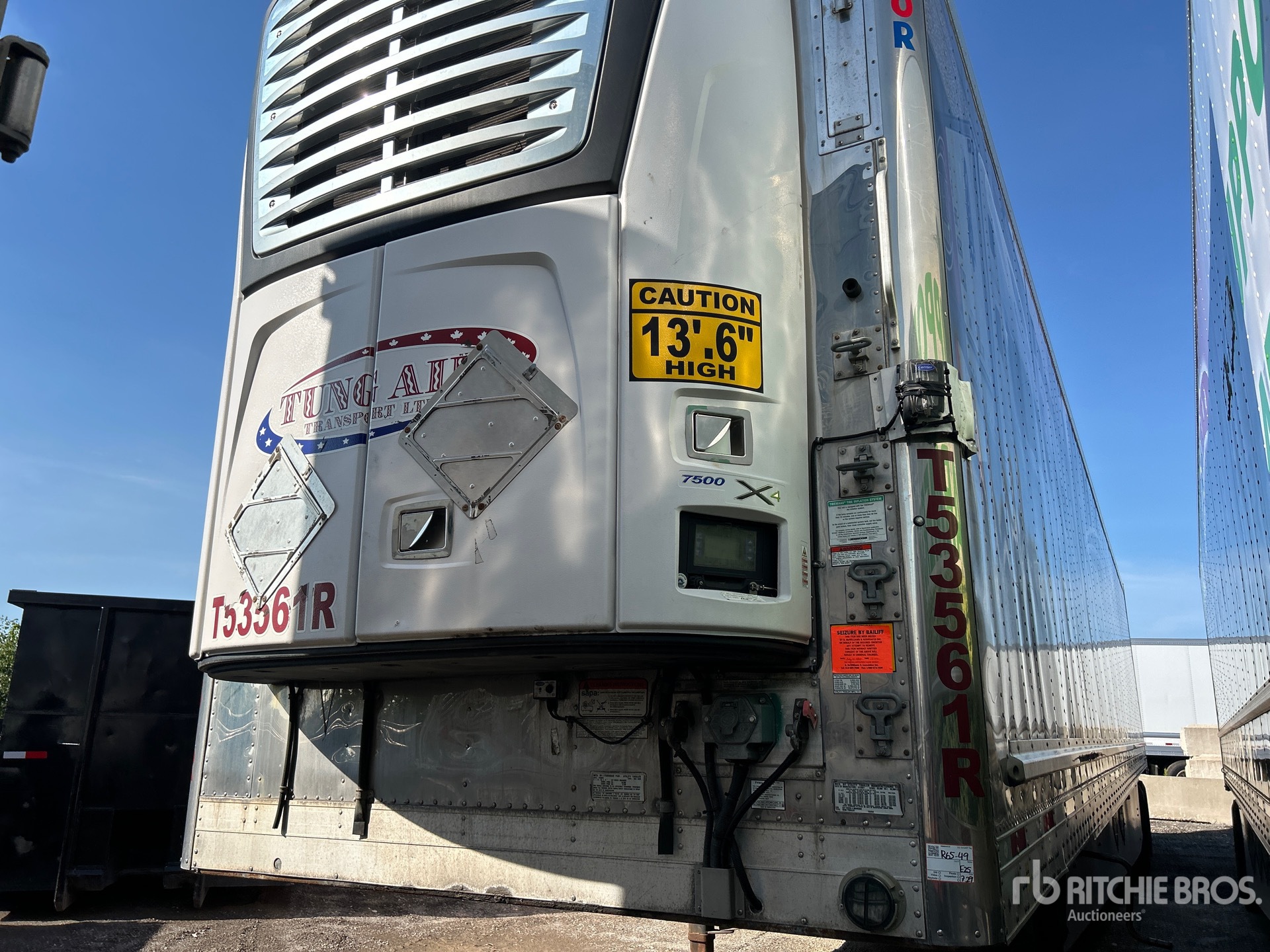 2022 Utility VS2RA 53 ft T/A Kühl-Anhänger