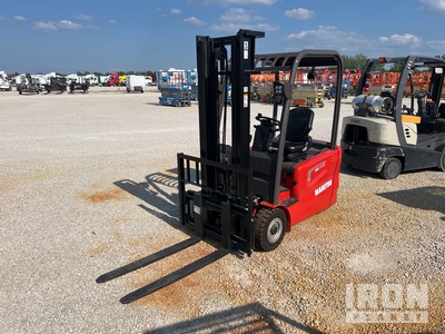 2017 Manitou ME316-48V 3528 lb Electric Forklift (Inoperable)