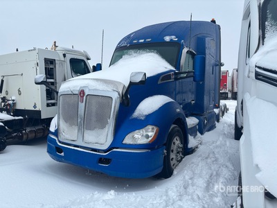 2018 Kenworth T680 6x4 T/A Sleeper Truck Tractor (Inoperable)