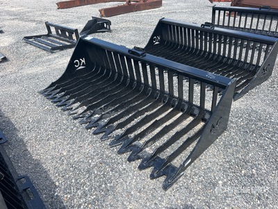 2025 Kit Containers QT-SB-H76-V3 76 in Rock Godet pour Skid Steer (Unused)
