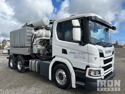 2020 Jurop on 2021 Scania P360B 6x4 Vacuum Tanker Truck