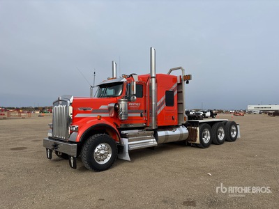 2016 Kenworth W900B 8x6 Sleeper Truck Tractor